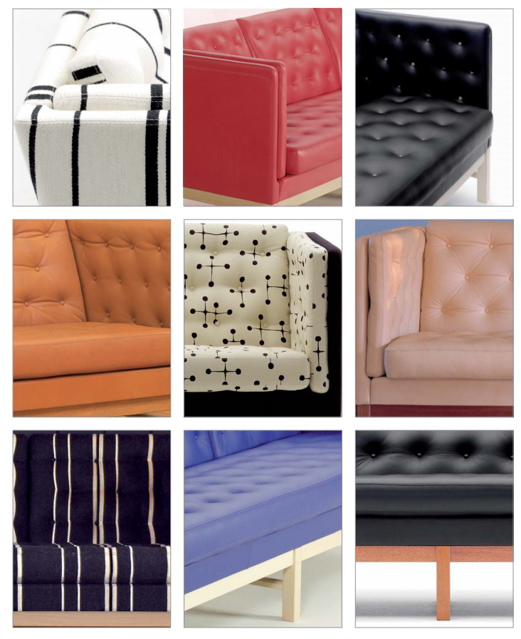 2 / 3-Sitzer Sofa, Sessel EJ 315