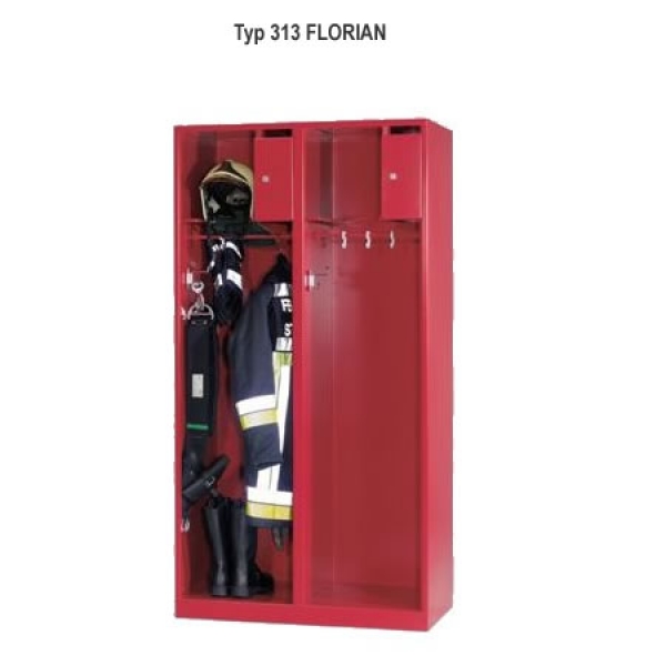 Garderobenschrank für Feuerwehren 313 Florian