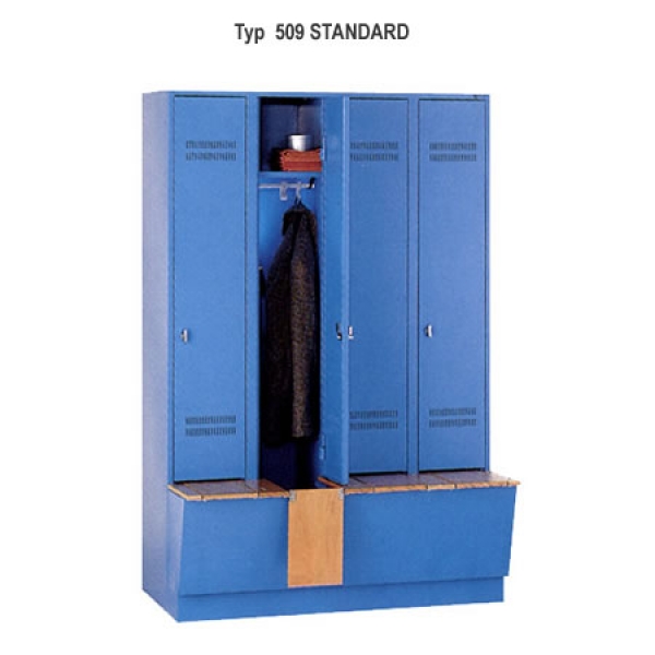 Garderoben  und Schließfachschrank 509- standard
