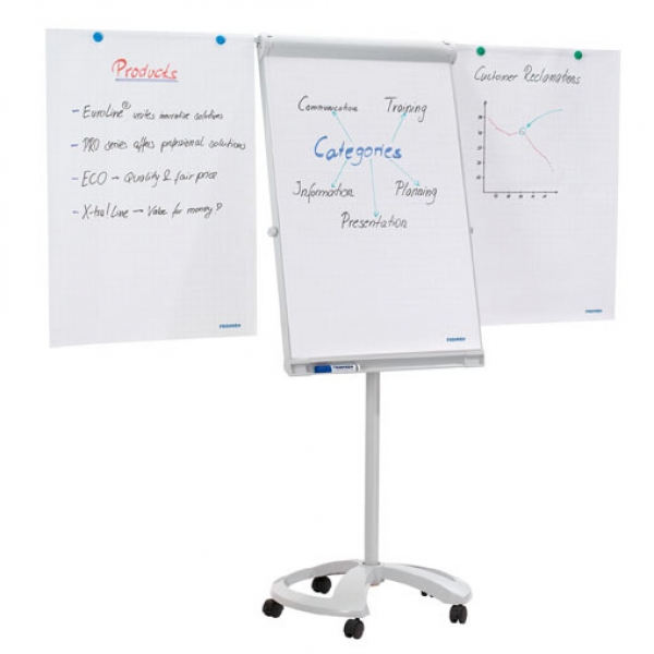 Flipchart-Tafel Deluxe Mobil