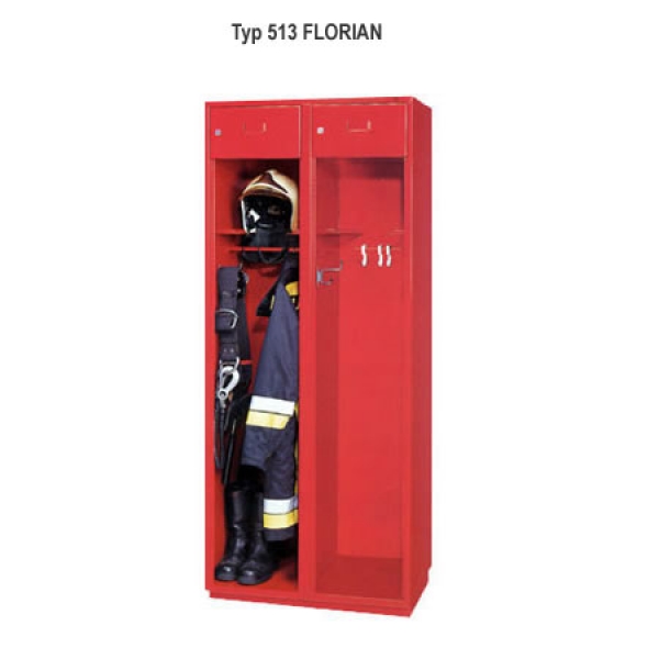 Garderobenschrank für Feuerwehren 513 Florian